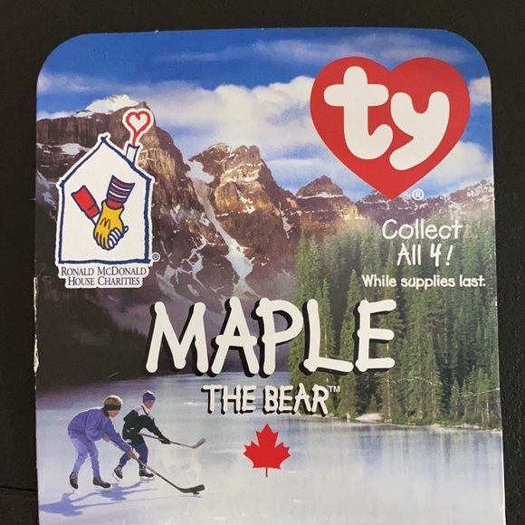 $5 SALE—Ty 4-Country McDonald’s Beanies—USA, Canada, Great Britain, Ireland - Picture 11 of 15